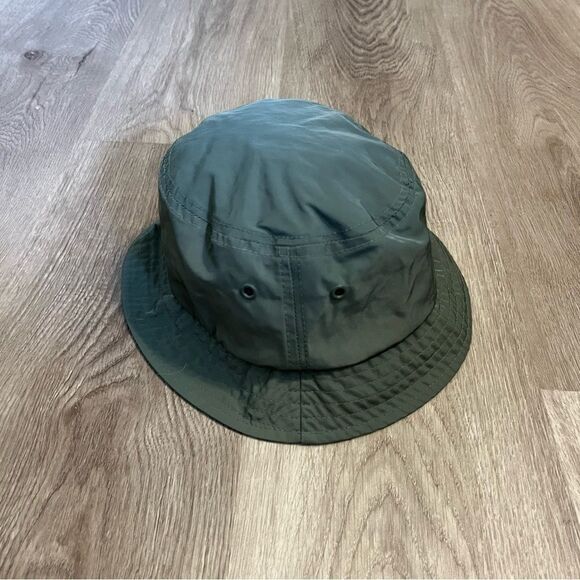Kid's Dark Green Bucket Hat - Picture 3 of 6